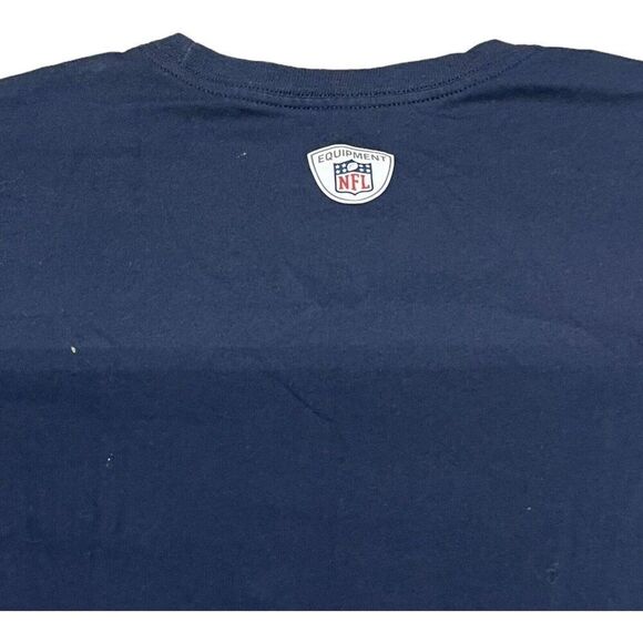 Property Of Dallas Cowboys NFL Nike DRI Fit Tshirt Size Small Navy Blue READ - Picture 9 of 9